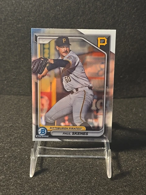 CARTE RECRUE PROSPECT PAUL SKENES 2024 Bowman Chrome Mega Box BCP-125 EUR 19,79 - FR