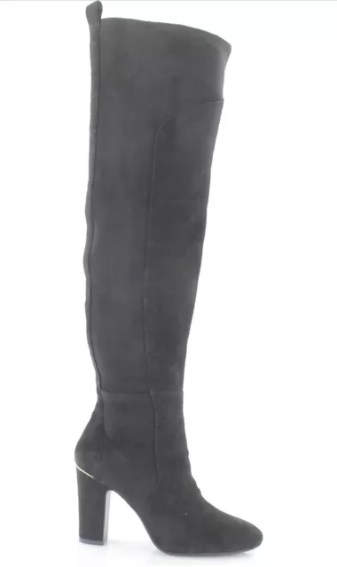DKNY NIB Sloane Over the Knee Boots in Black Suede Size 9.5 3