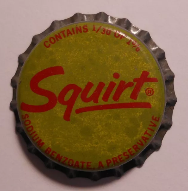 Vintage "Old" Squirt ..cork..unused..SODA BOTTLE CAP