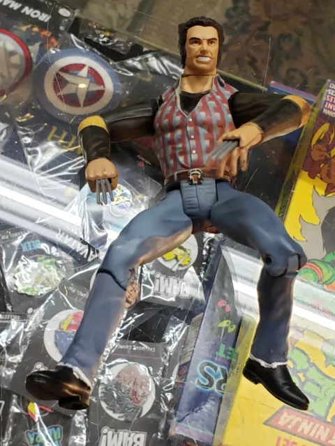 Toy Biz X-MEN The Movie Wolverine Hugh Jackman as Logan Figure Marvel 2000