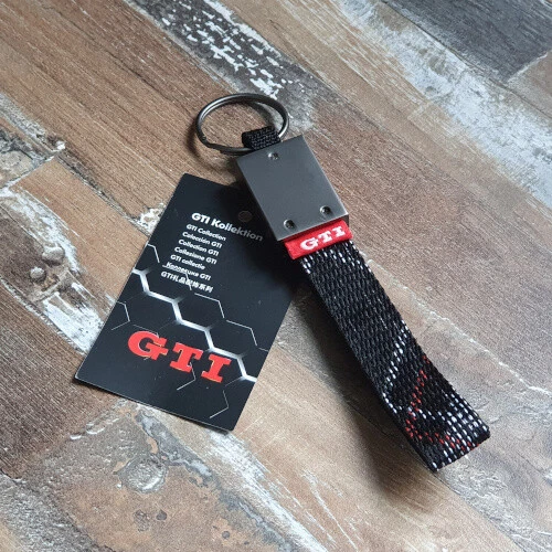 VW GOLF GTI Keyring Key Ring Lanyard Mk1 Mk2 Mk3 Mk4 Mk5 Mk6 Mk7 Mk8 £