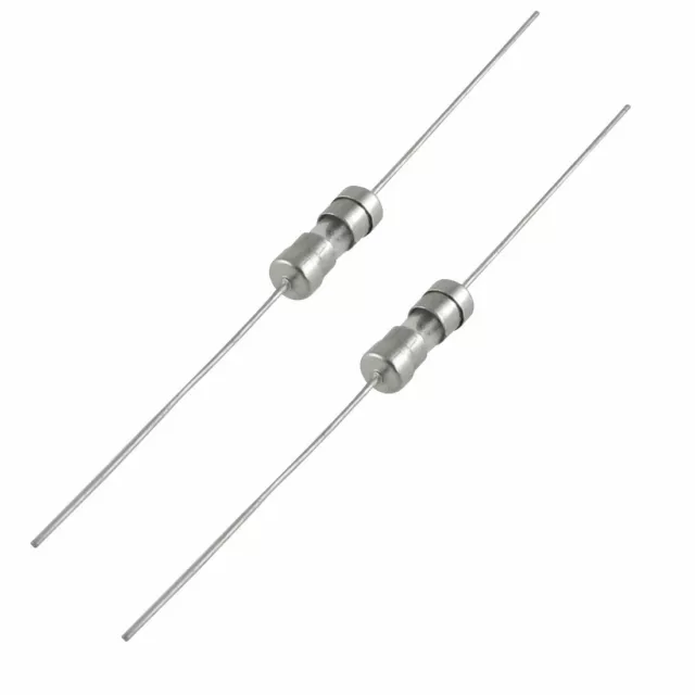 10 pcs Câble Axial 3,6 x 10 mm fusible verre 250V 1.25A