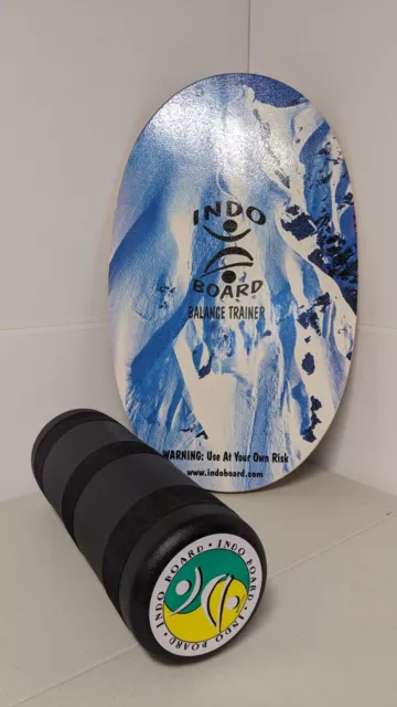 Indo Board Balance Trainer Snow Peak with Roller NEW