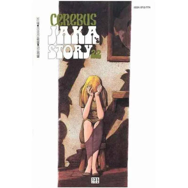 Cerebus the Aardvark #135 in Very Fine condition. Aardvark-Vanaheim comics [s