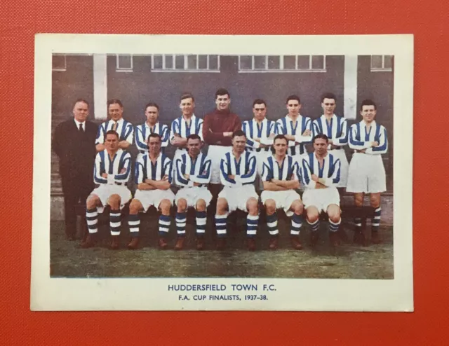 Shermans Pools Suchlicht Fußballkarten Huddersfield Town FC.