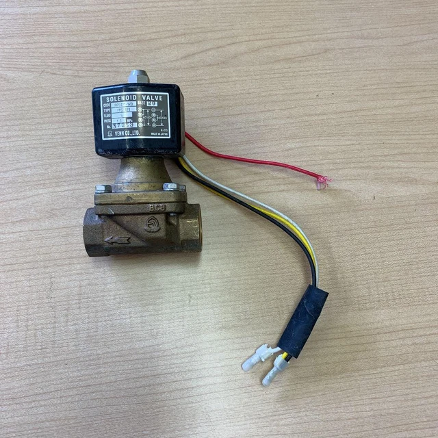 Bronze electromagnetic valve screws included / Powered