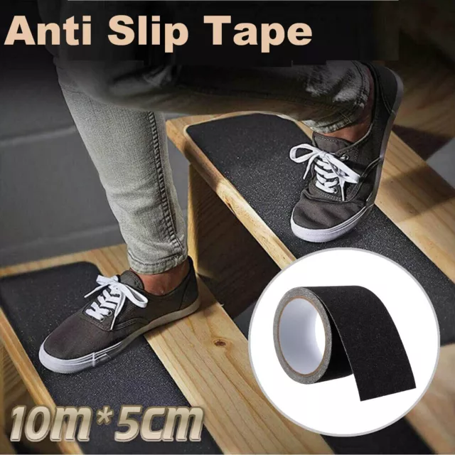 Anti Slip Tape 10M 5mm Non Slip High Grip Adhesive Safety Flooring Sticky Tread