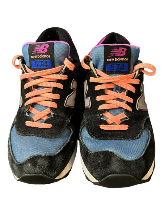 New Balance 574 Athletic Suede Encap Sneakers Shoes Womens Size  8 WL574TPA