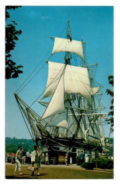 The Charles W Morgan, New Bedford Built 1841 "Last of the Old Whalers" Un-posted