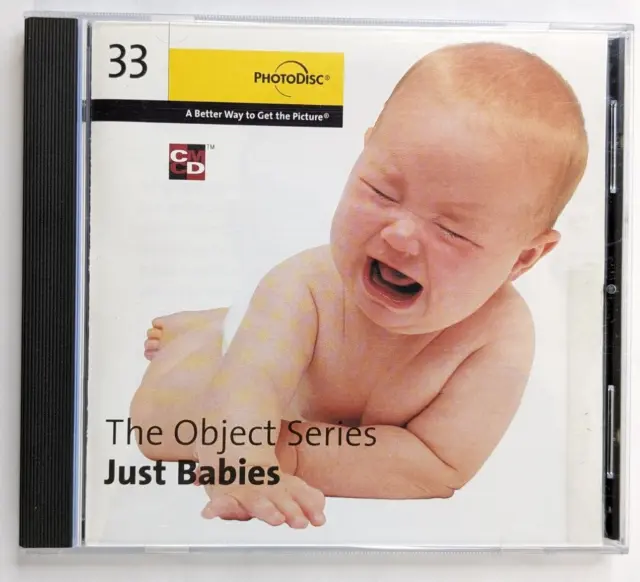 PhotoDisc Object Series 33 Just Babies CD Royalty-Free Stock Photos