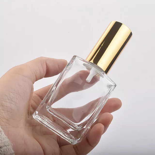 100ML Nachfüllbare Parfüm Zerstäuber Leere Flache Glas Sprühflasche Behälter 3