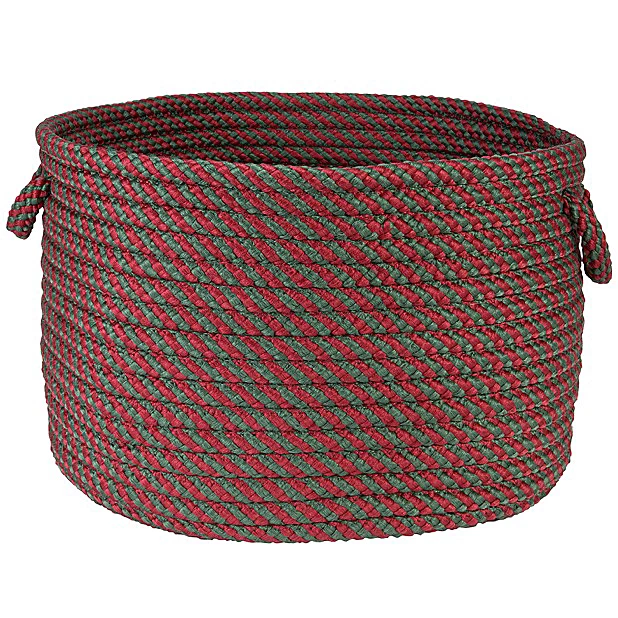 Colonial Mills JB03A014X010 14 x 10 in. Joy Basket, Red & Green