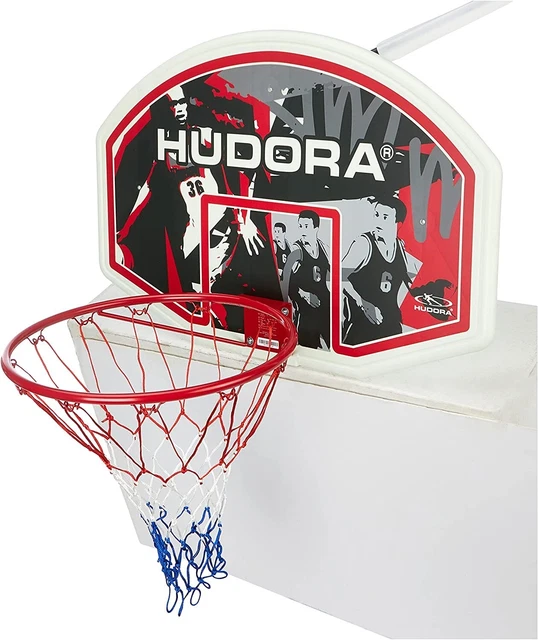 HUDORA Basketballkorb-Set In-/Outdoor - Basketball-Board - 71621