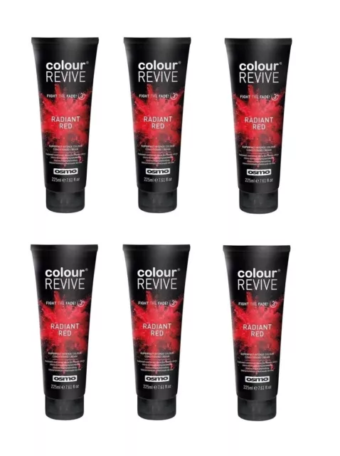 Osmo Colour Revive Conditioning Cream Radiant Red 225ml Pack of 6