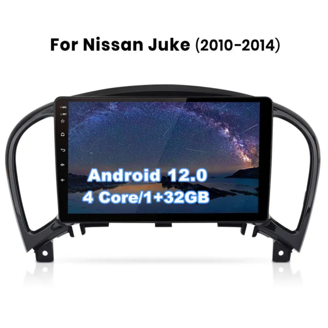 For Nissan Juke 2004-2016 CarPlay Car Stereo Radio Sat Nav Android12 WIFI GPS FM