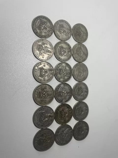 One Shilling Coin Collection