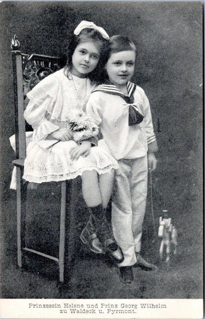 PRINZESSIN HELENE UND Prinz Wilhelm zu Waldeck und.Pyrmont
