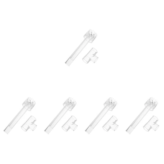 5 set parti filtro acquario superfici schiumatoio serbatoio per pesci schiumatoio proteine schiumatoio