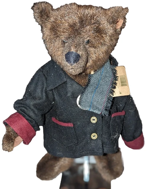 Boyds Bears The Artisan Series "Harry S. Pattington" Dressed Designer Bear, NWT