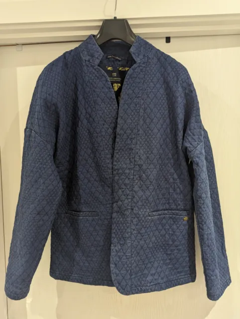 Scotch & Soda Mens Jacket Suit Indian Collar Blazer Size M Medium