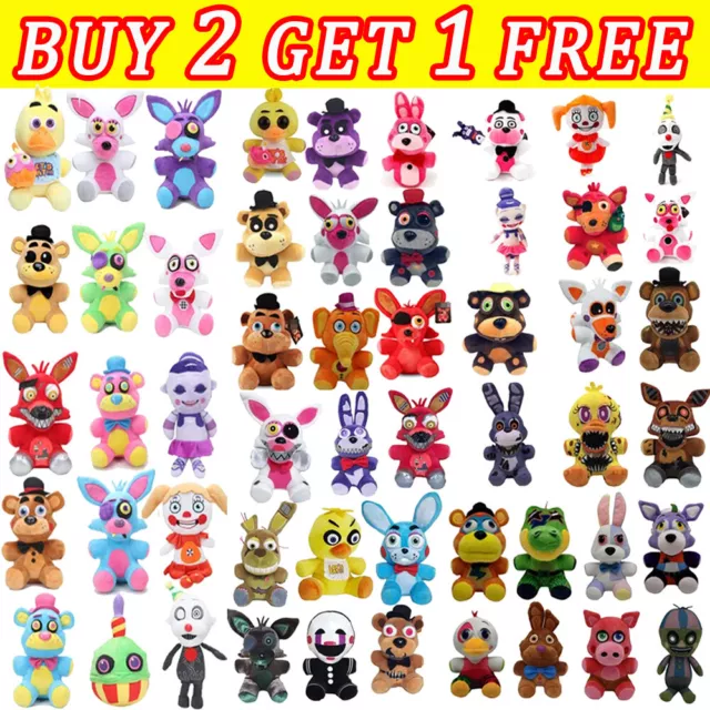 Five Nights At Freddy's FNAF Horror Game Kids Plushie Toys Plush Dolls Gifts