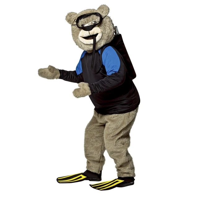 Adult Teen Ted 2 Official Halloween Costume Mascot Shirt Mask Scuba Gear Kit OS