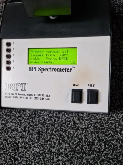 BPI SPECTROPHOTOMETER For PC - 220 V.