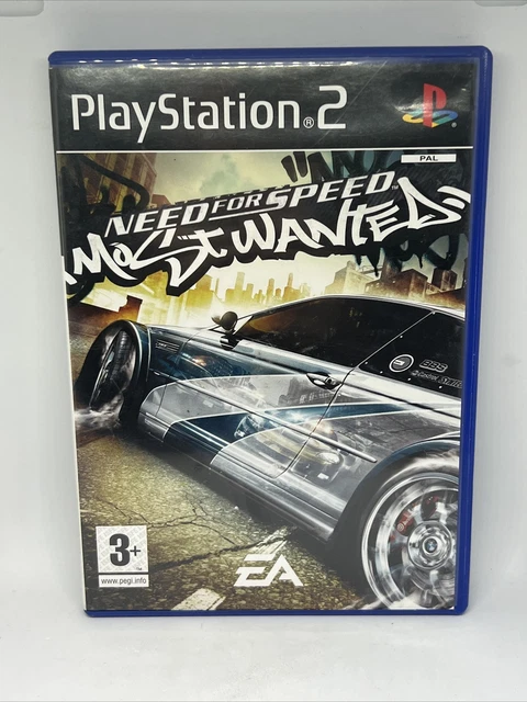 Need For Speed Most Wanted Sur PS2 – UK PAL Complet, Manuel Inclus, état Correct