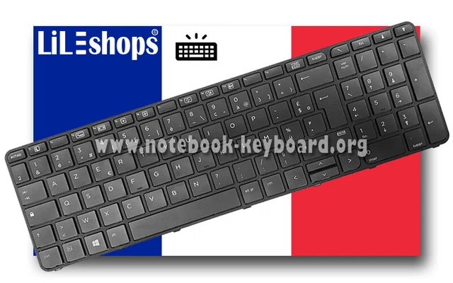 Clavier AZERTY Français HP AEUT6F00020 – Neuf Sous Blister – 496672-051