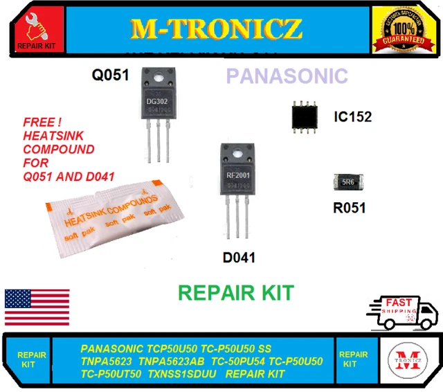 PANASONIC TC-P50UT50 P/N:TNPH0991 1A MAIN BOARD (FOR TEST ONLY) - Atvparts Èlectronique