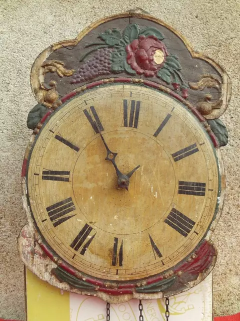 Mouvement Ancien Forêt Noire Pendule Horloge Clock Uhr Orologio Rologio Klok (6)