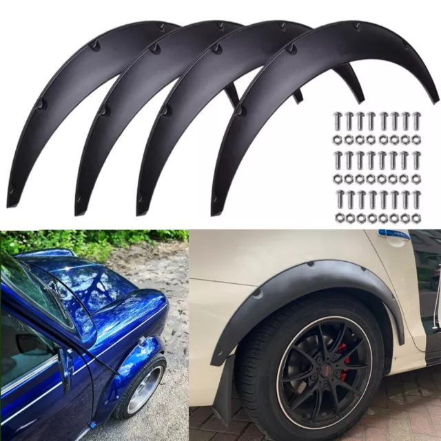4X 3.5 CAR Fender Flares Extra Extension Wheel Arches For Nissan Navara  Pickup £54.05 - PicClick UK