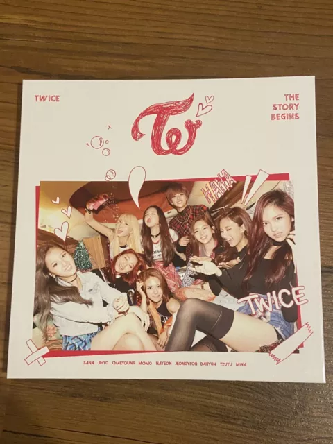 Twice 1st Mini Album - The Story Begins CD K-Pop Ohne Fotokarten Und Extras!