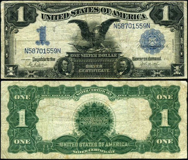 FR. 232 $1 1899 Silver Certificate VF