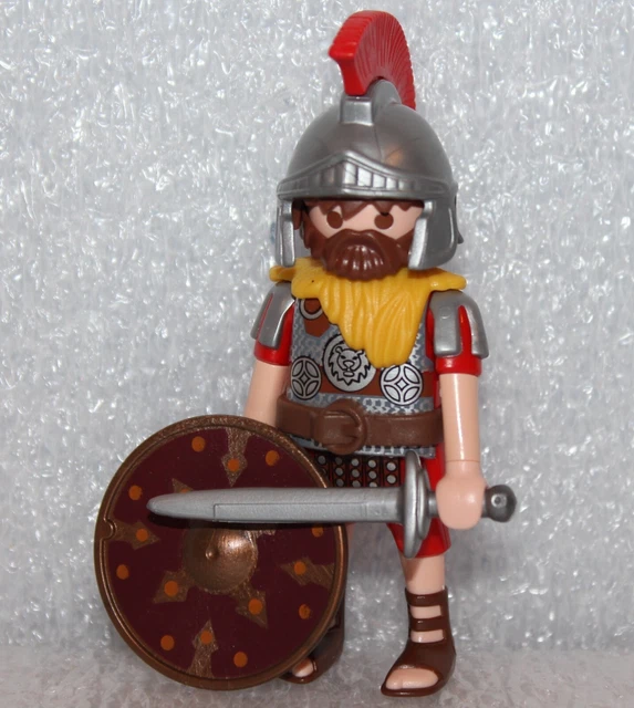Lot De 2 Capes Playmobil Pour Soldats Romains - Thème Romains/prétoriens/grecs, Occasion