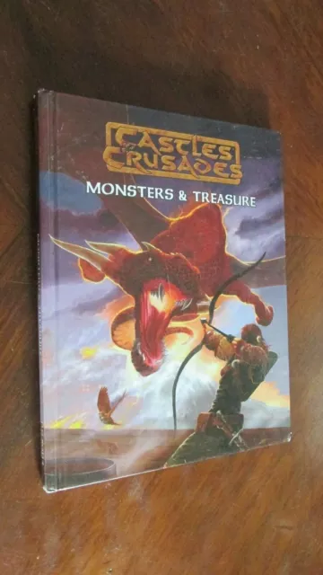 Castles and Crusades Signed Troll Lords books Players Handbook Monster Treasures