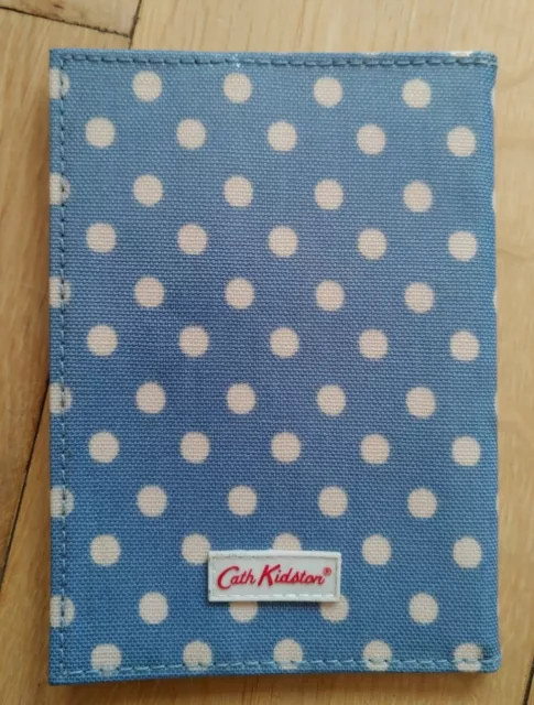 Cath Kidston Blue Spotted Passport Holder Cover