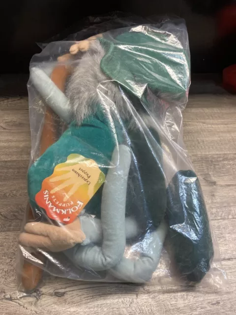 Folkmanis Leprechaun Full Body Hand Puppet Plush New With Tags Sealed