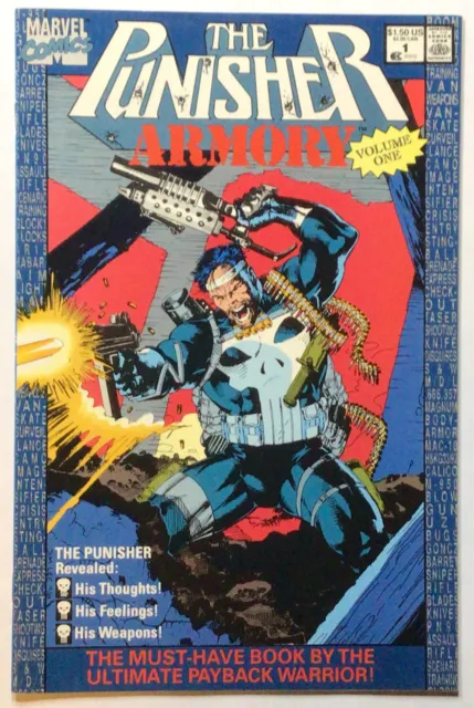 Comic Book - The Punisher Armory #1 - July 1990 - Marvel Comics-Uncertified-VF-