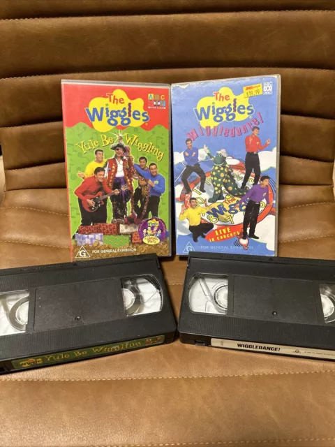 The Wiggles Yule Be Wiggling & Wiggledance VHS