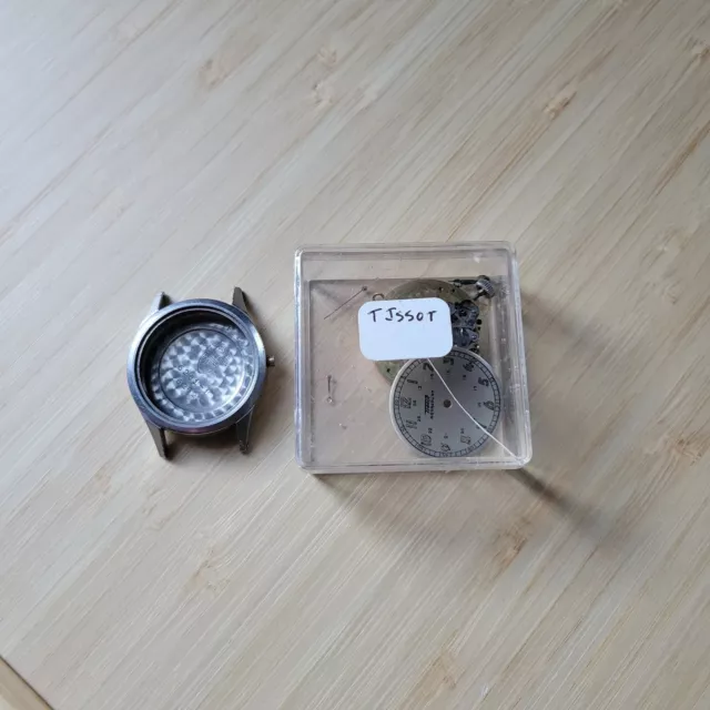 Vintage mans Tissot Aquaport stainless steel case movement parts wrist watch