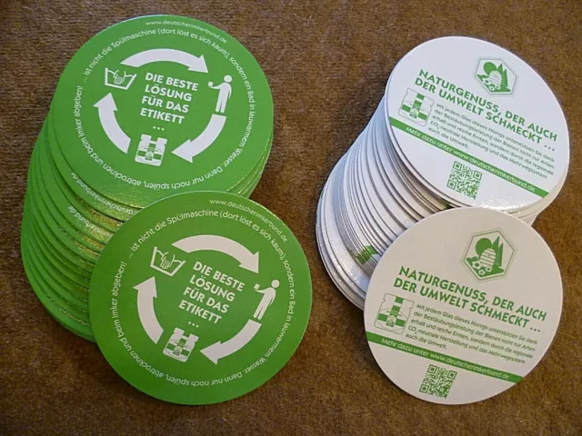 100x DIB Deckeleinlagen für 250gr. Honiggläser 👍SONDERPOSTEN👍 Imkereibedarf