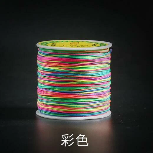 NEW 100M QUALITÄT Nylon Schnur / chinesische Knoten/Shamballa Makramee Perlen 2
