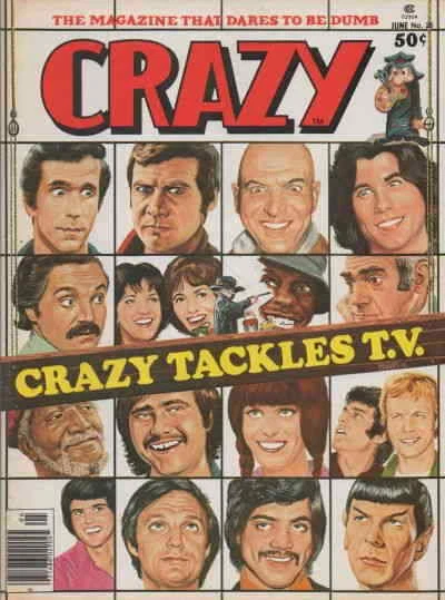Crazy (Magazine) #26 FN; Marvel | John Travolta - we combine shipping