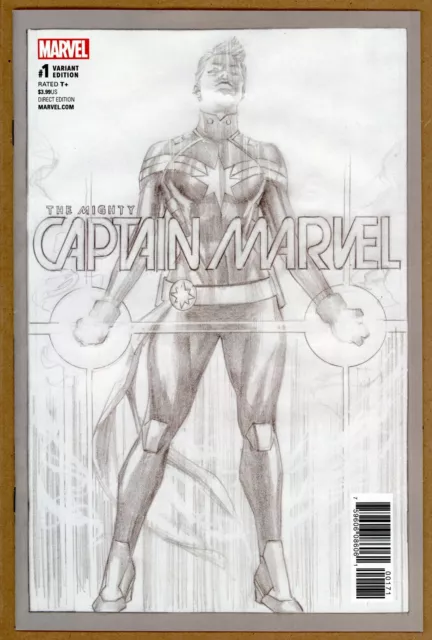 Mighty Captain Marvel 1 (2016 Marvel) Alex Ross Variant VF/NM