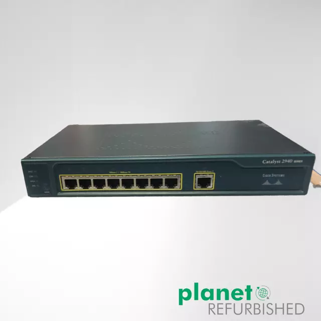 ✅ Commutateur 8 ports Cisco WS-C2940-8TT-S