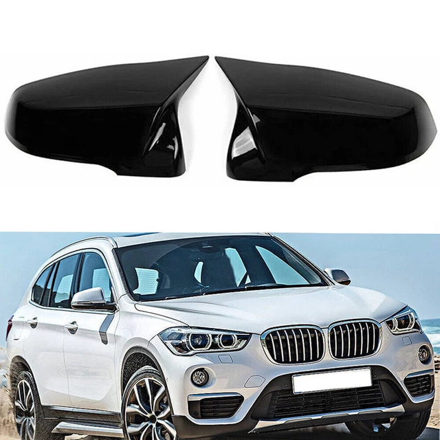 Couvercle Coques Retroviseur noir brillant pour BMW X1 F48 F49 F45 F46 F52 Z4