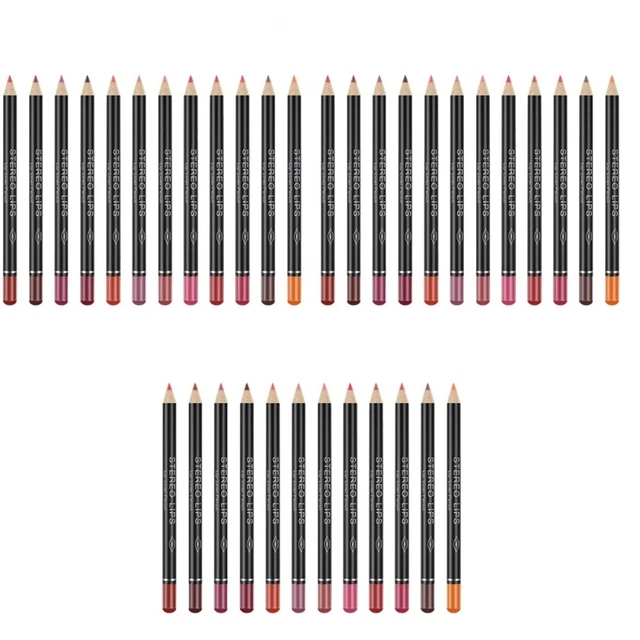 12 Pcs Lip Liner Pencil Makeup Lip Pen Women Lip Pencil Lipstick Pencil