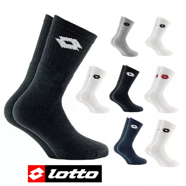 Lotto 8 Paia Calze Corte Uomo Sport Tennis Spugna Cotone Bianco Nero Grigio Blu