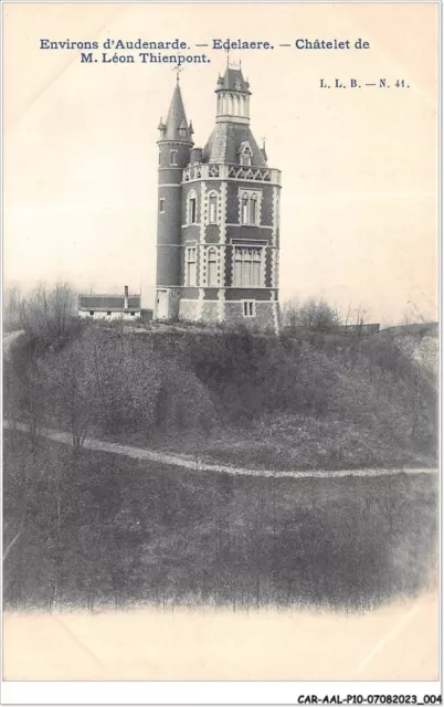 CAR-AALP10-BELGIQUE-0842 - Audenarde - Edelaere.-Chatelet de M.Leon Thienpont.